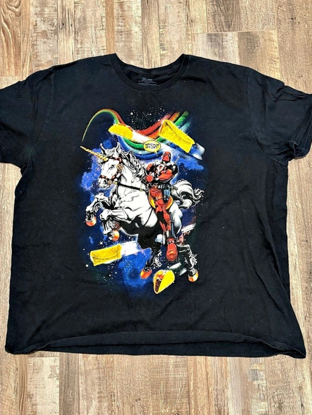 Maximum Effort Graphic Short Sleeve Tee in Black Size 3XL